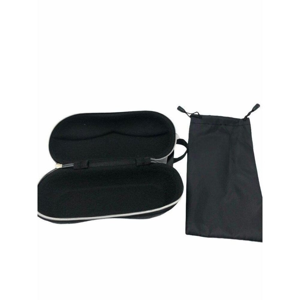 Zippered Glasses Case With Black Cloth‎ 2pc Set Unisex Superfine Fiber